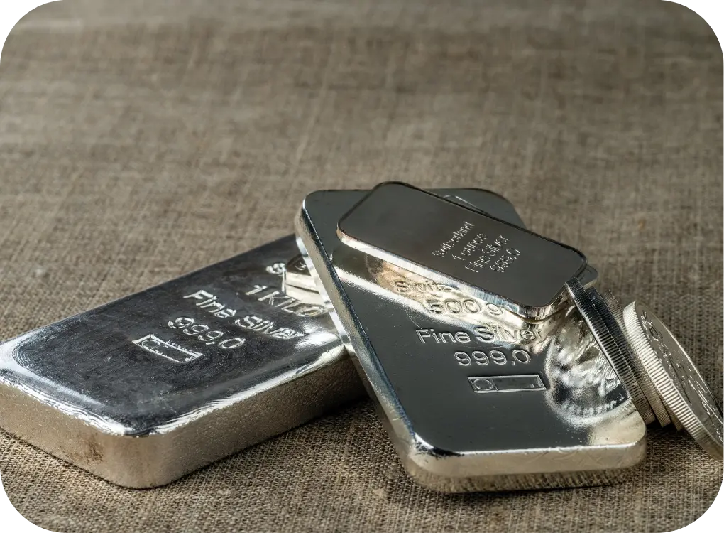 Ankauf von Silbermünzen und Barren in Wien